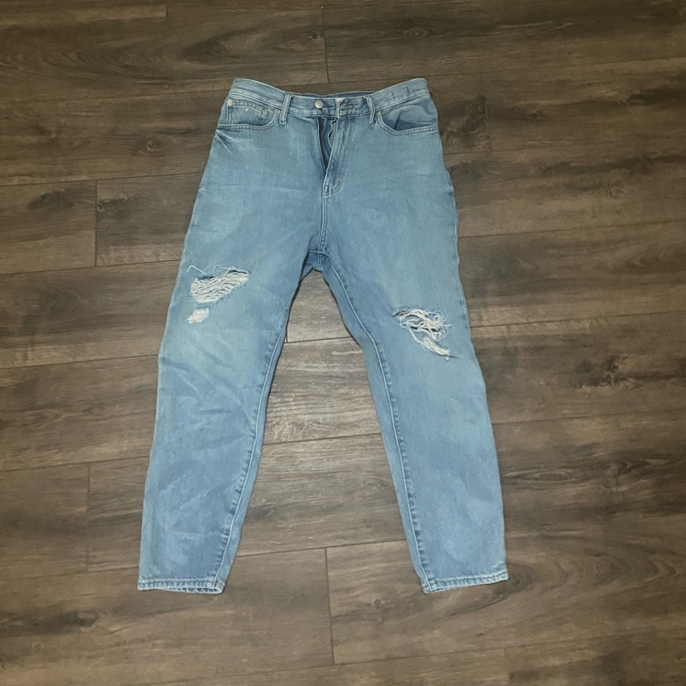 Madewell mom jeans